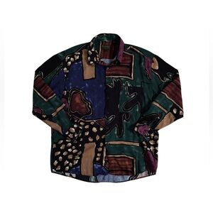 Bruttini Vintage Multicolor Abstract Shirt
